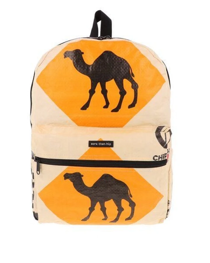 MoreThanHip Leichter A4-Rucksack aus recyceltem kambodschanischem Zementsack – CemLite