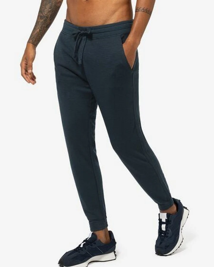 super.natural Jogginghose SOLUTION BIO PANTS für Herren, nachhaltig, Merino