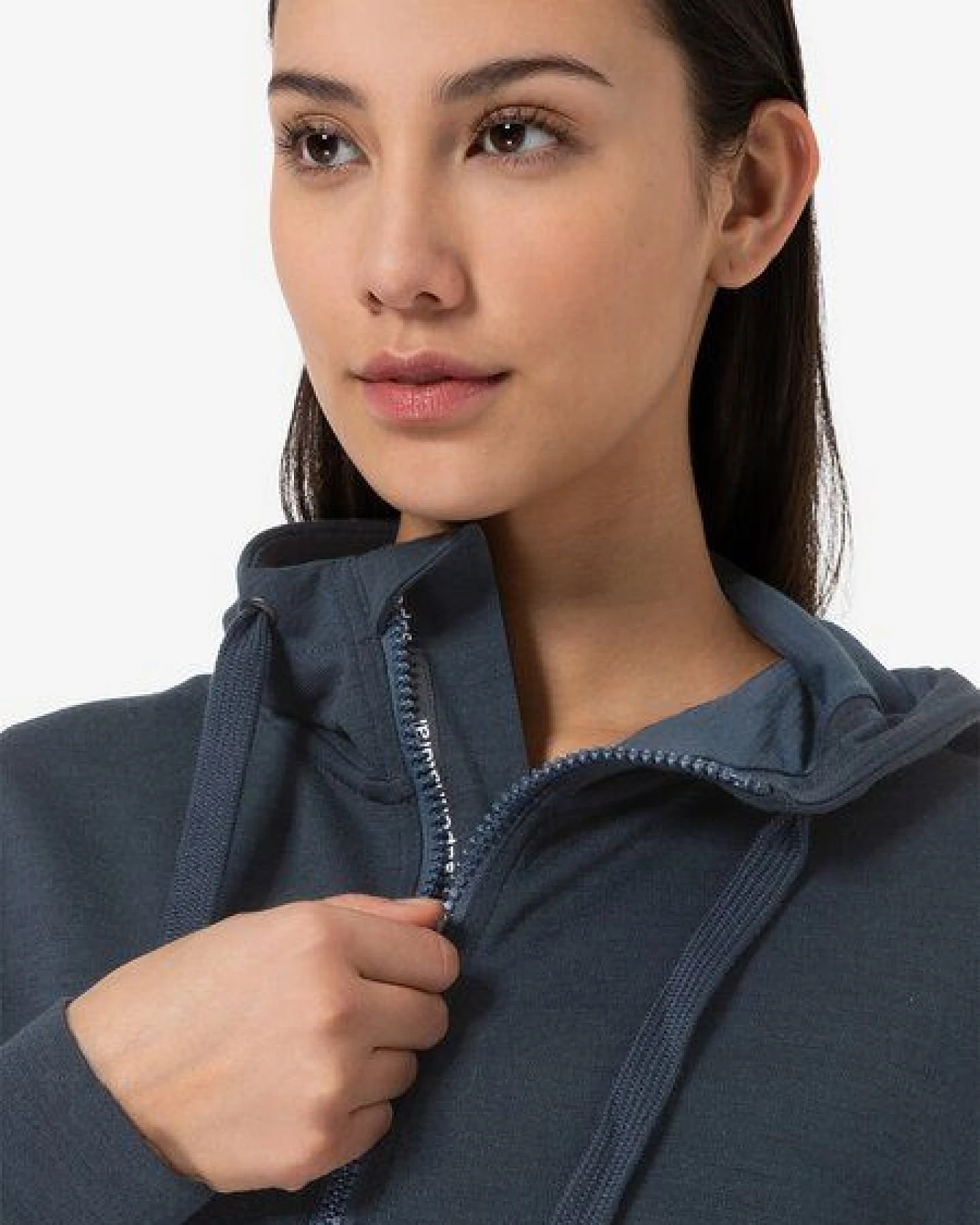 super.natural Kapuzenpullover SOLUTION BIO für Damen, nachhaltig, Merino – Ansicht 2