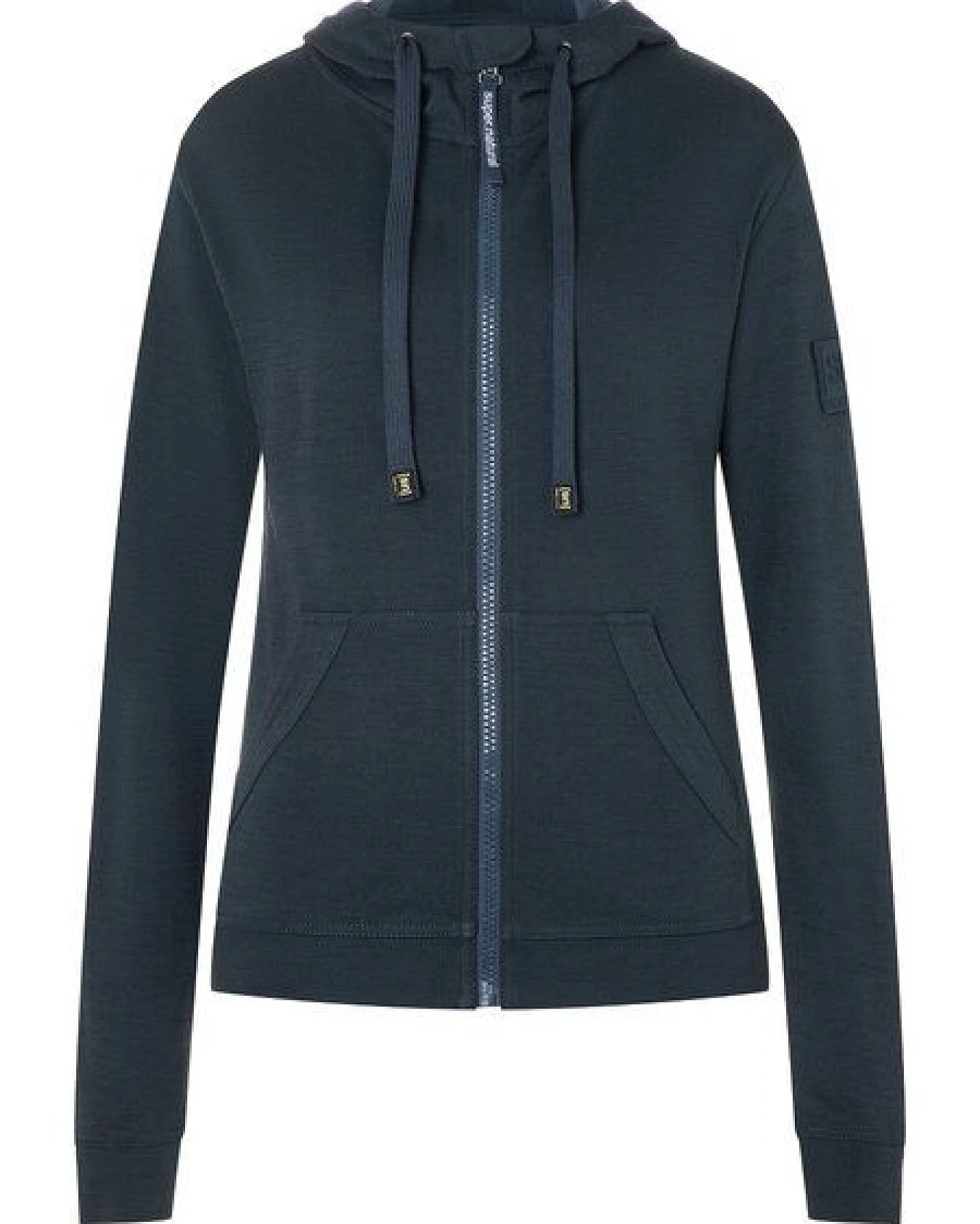 super.natural Kapuzenpullover SOLUTION BIO für Damen, nachhaltig, Merino – Ansicht 4