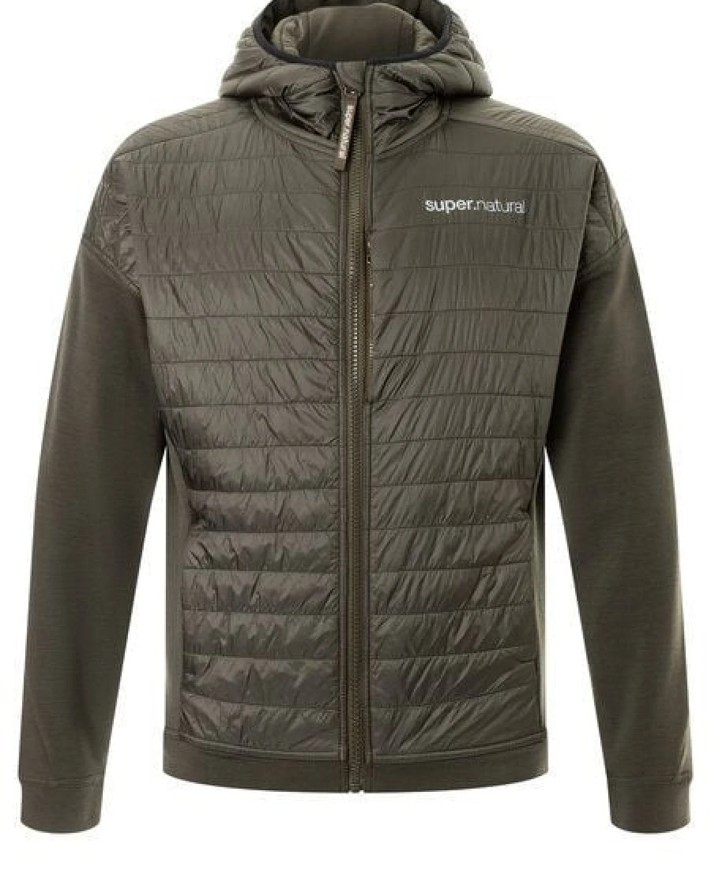 super.natural Sportjacke M WARM UP ALOOF JACKET Merino Jacke mit Primaloft Bio Softshell – Ansicht 4