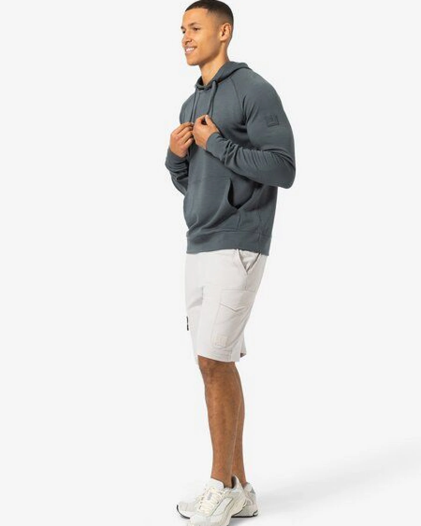 super.natural Kapuzenpullover FAVOURITE BIO für Herren, nachhaltig, Merino – Ansicht 3
