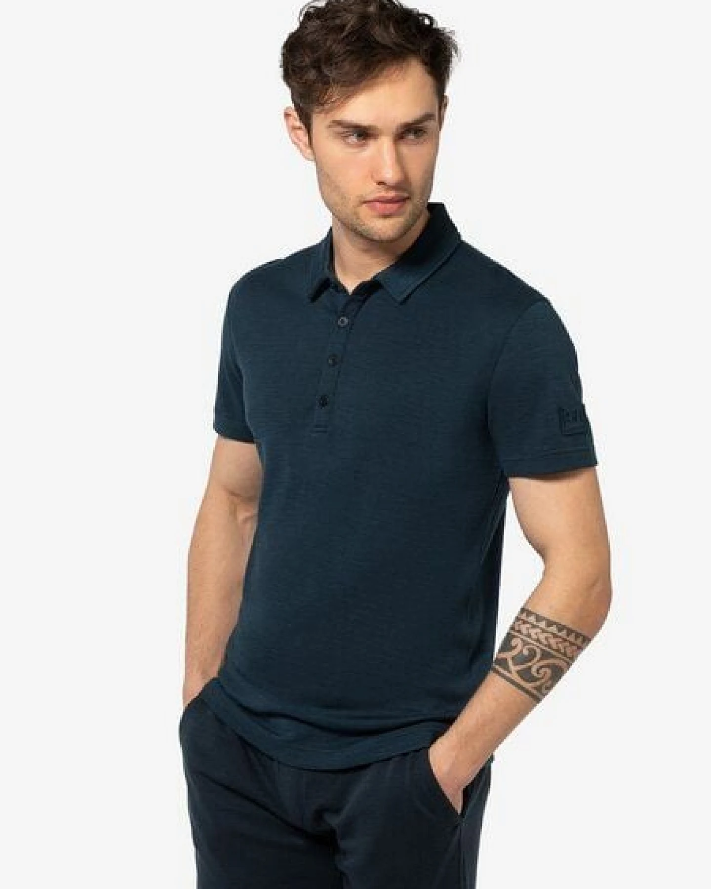 super.natural Polo-Shirt POLO BIO für Herren, Merino – Ansicht 2