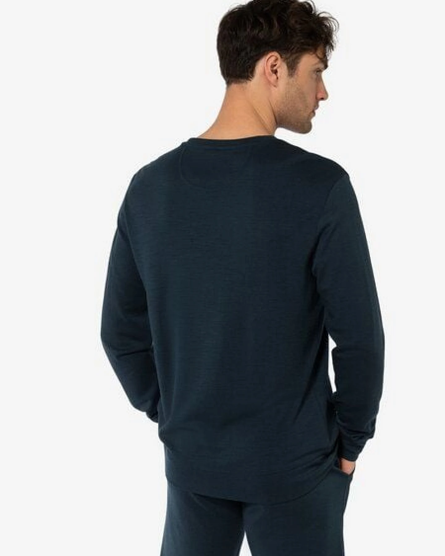 super.natural Sweatshirt SOLUTION BIO CREW für Herren, nachhaltig, Merino – Ansicht 4