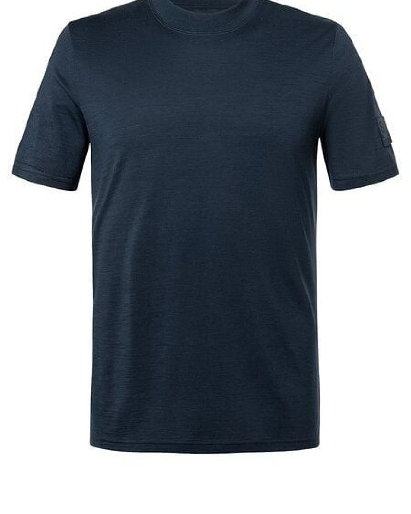 super.natural T-Shirt CASUAL RIB BIO J TEE für Herren, nachhaltig, Merino – Ansicht 4