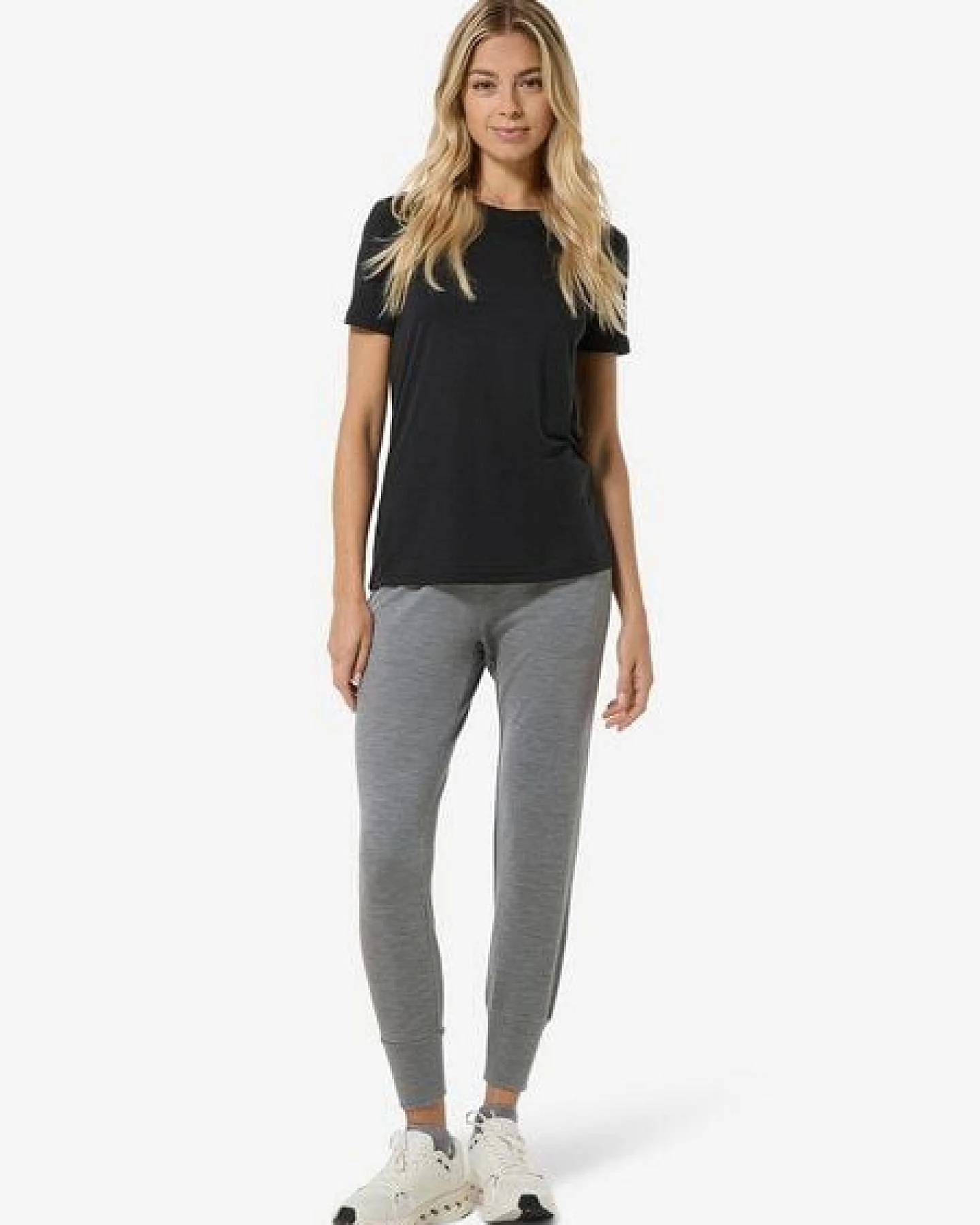 super.natural T-Shirt CASUAL RIB BIO J TEE für Damen, nachhaltig, Merino – Ansicht 2