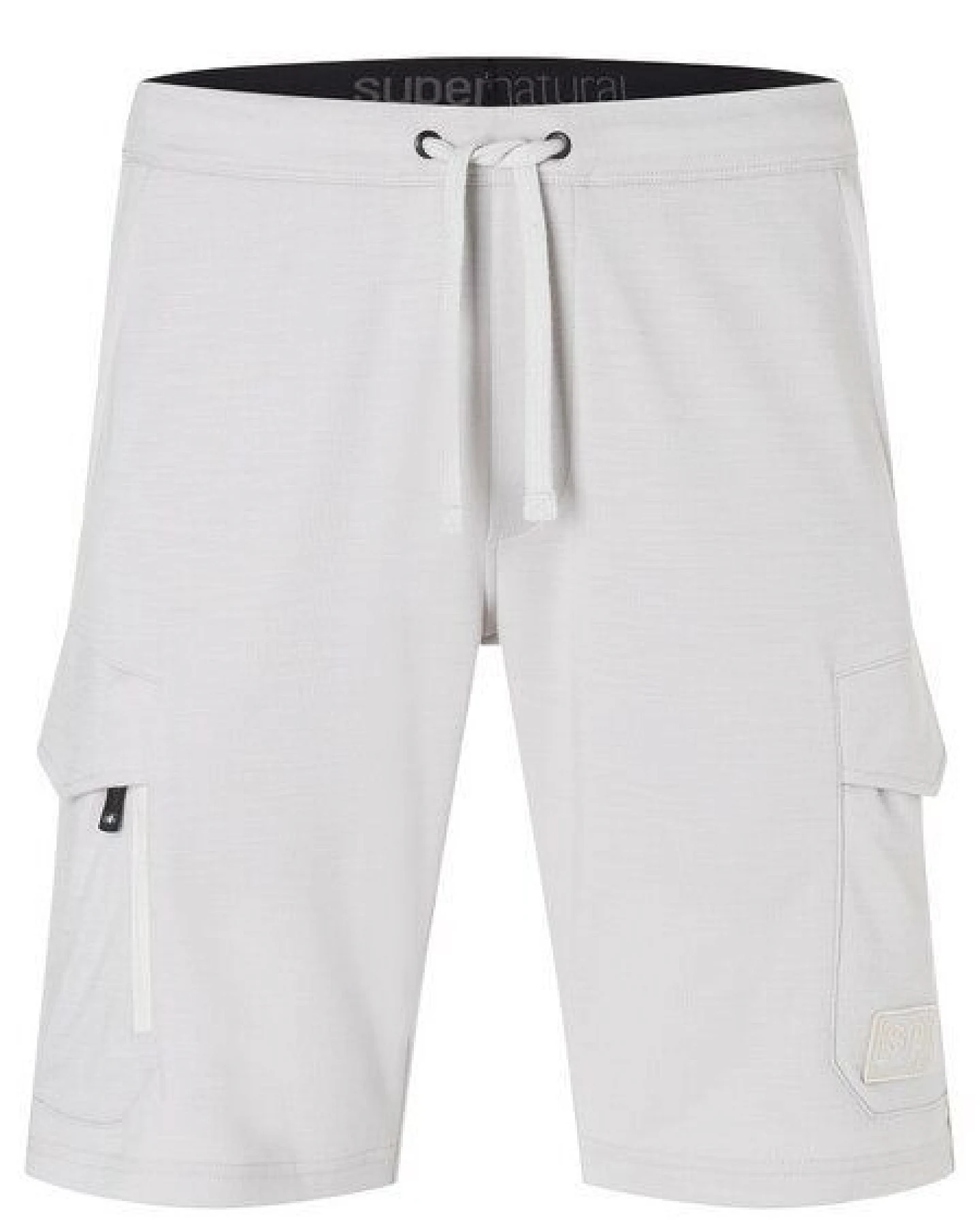 super.natural kurze Jogginghose CARGO BIO SHORTS für Herren, nachhaltig, Merino – Ansicht 4