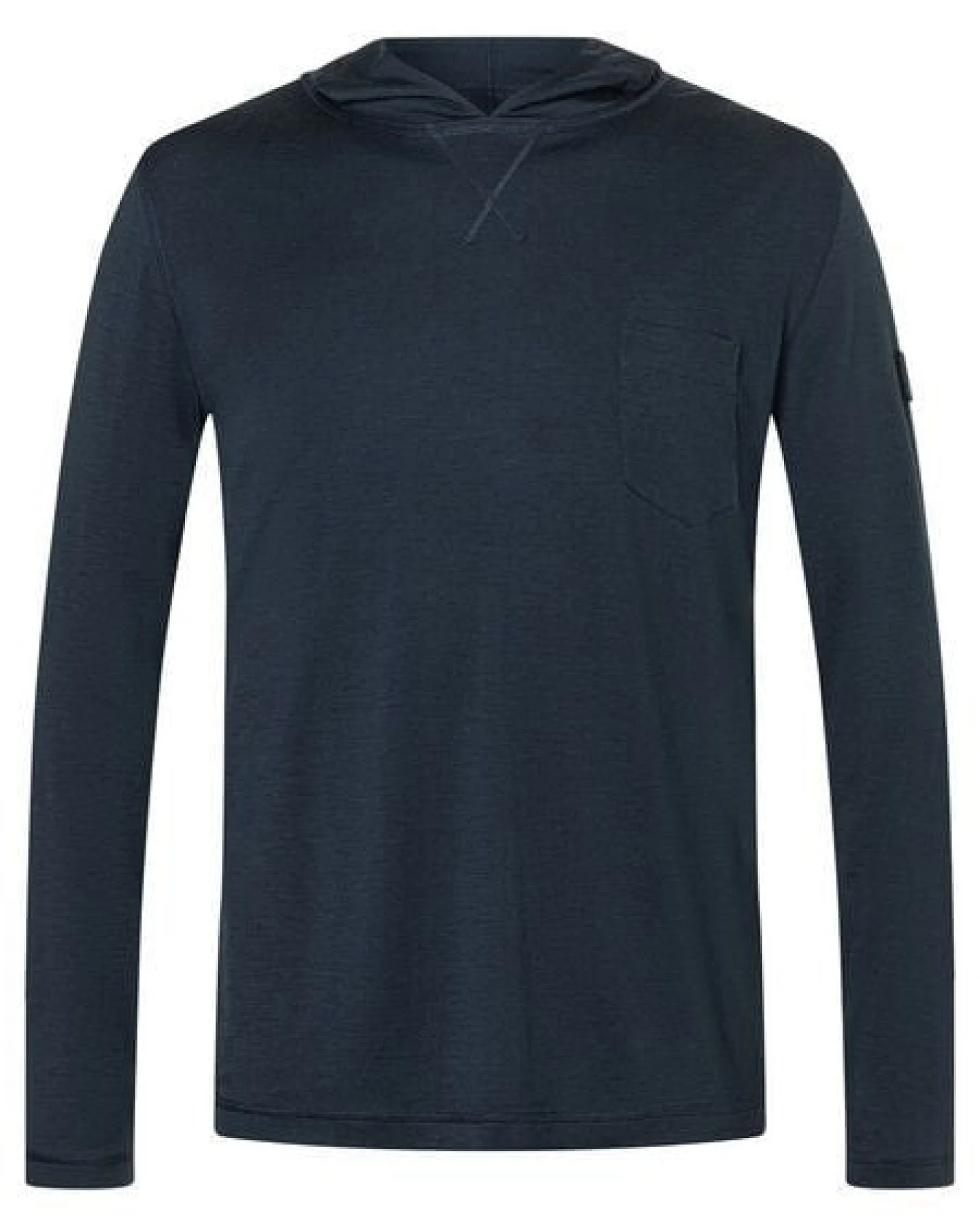 super.natural Kapuzenlongsleeve LIGHT BIO J HOODIE für Herren, nachhaltig, Merino – Ansicht 4