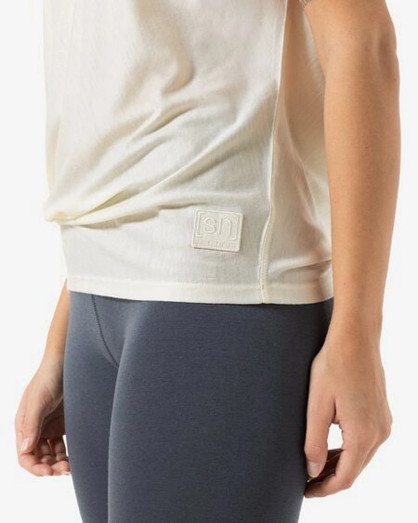super.natural T-Shirt YOGA LOOSE BIO J TEE für Damen, nachhaltig, Merino – Ansicht 2