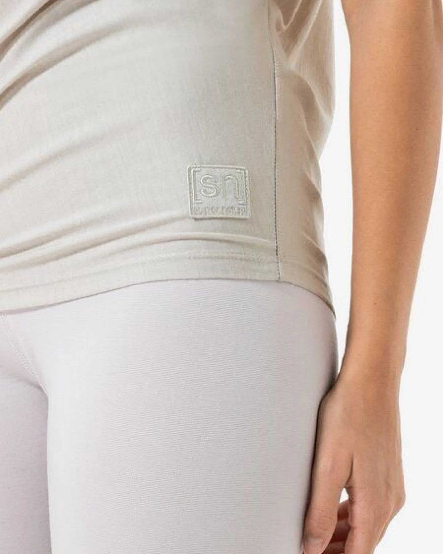 super.natural T-Shirt YOGA LOOSE BIO J TEE für Damen, nachhaltig, Merino – Ansicht 2