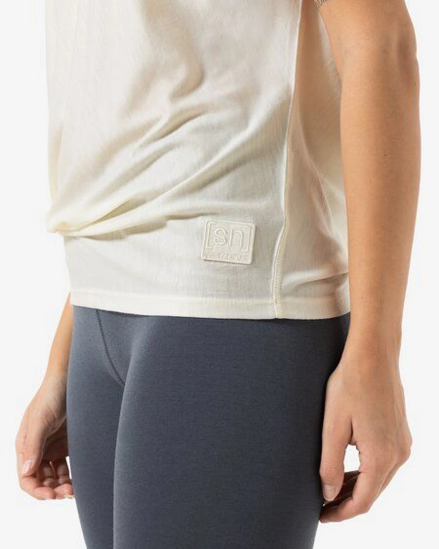 super.natural T-Shirt YOGA LOOSE BIO J TEE für Damen, nachhaltig, Merino – Ansicht 2
