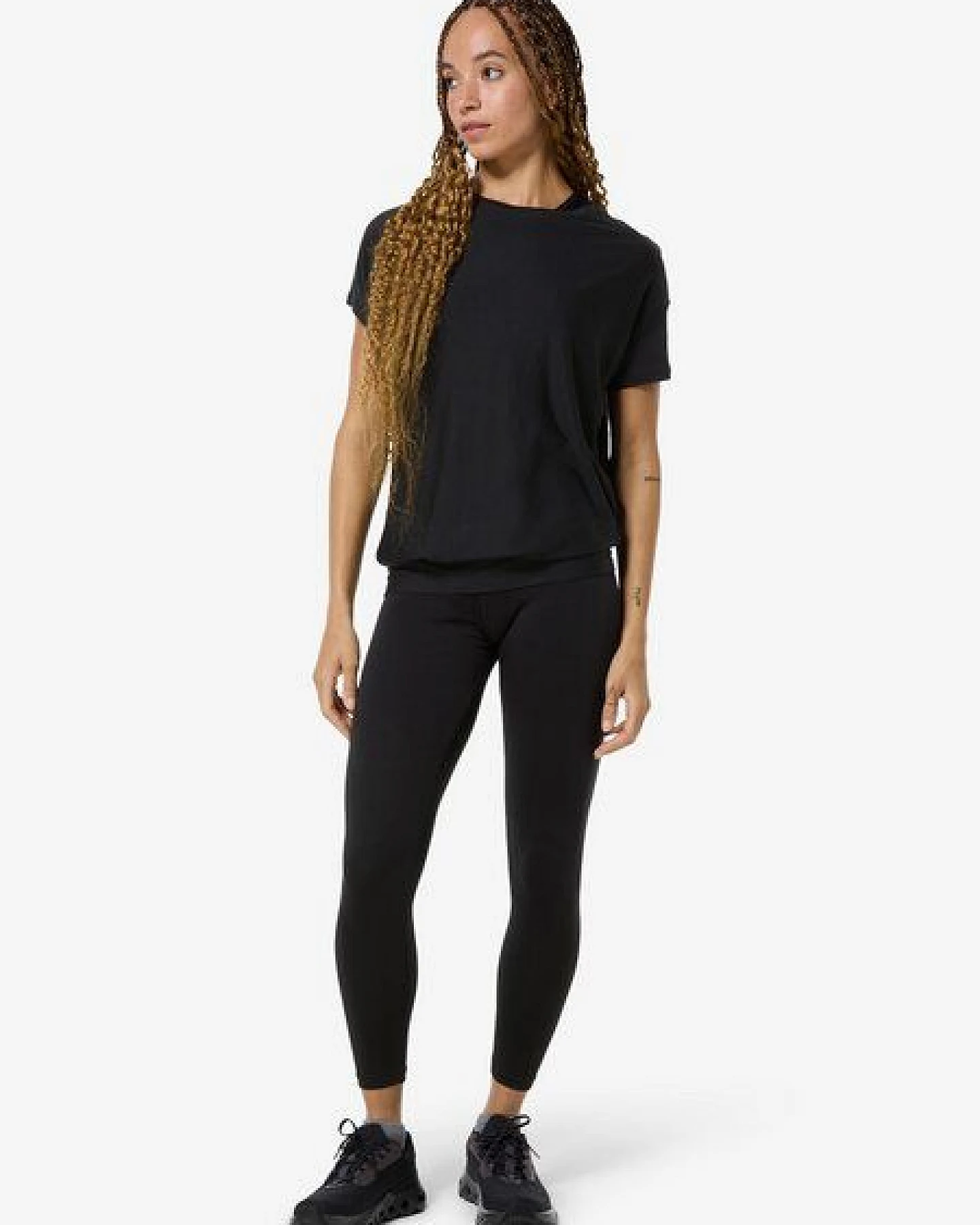 super.natural T-Shirt YOGA LOOSE BIO J TEE für Damen, nachhaltig, Merino – Ansicht 2