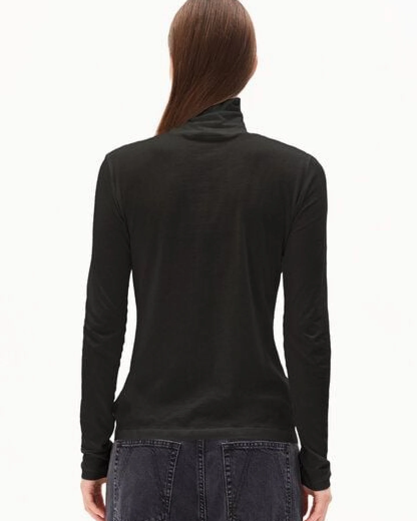 ARMEDANGELS GRAZILIANAA SOFT Damen Longsleeve aus Bio-Baumwolle – Ansicht 2