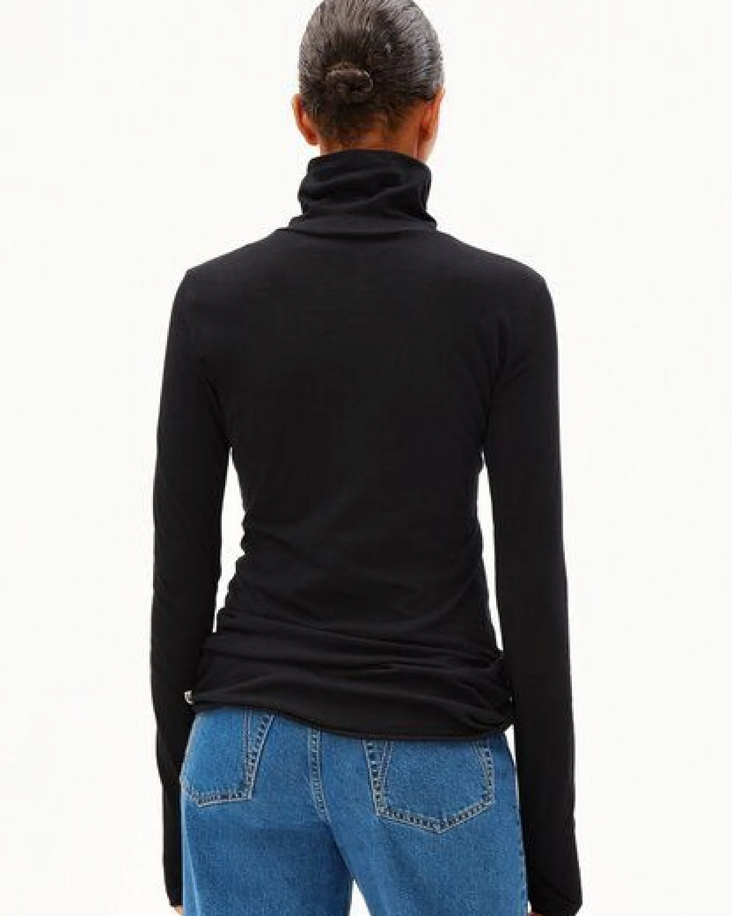 ARMEDANGELS GRAZILIANAA SOFT Damen Longsleeve aus Bio-Baumwolle – Ansicht 2