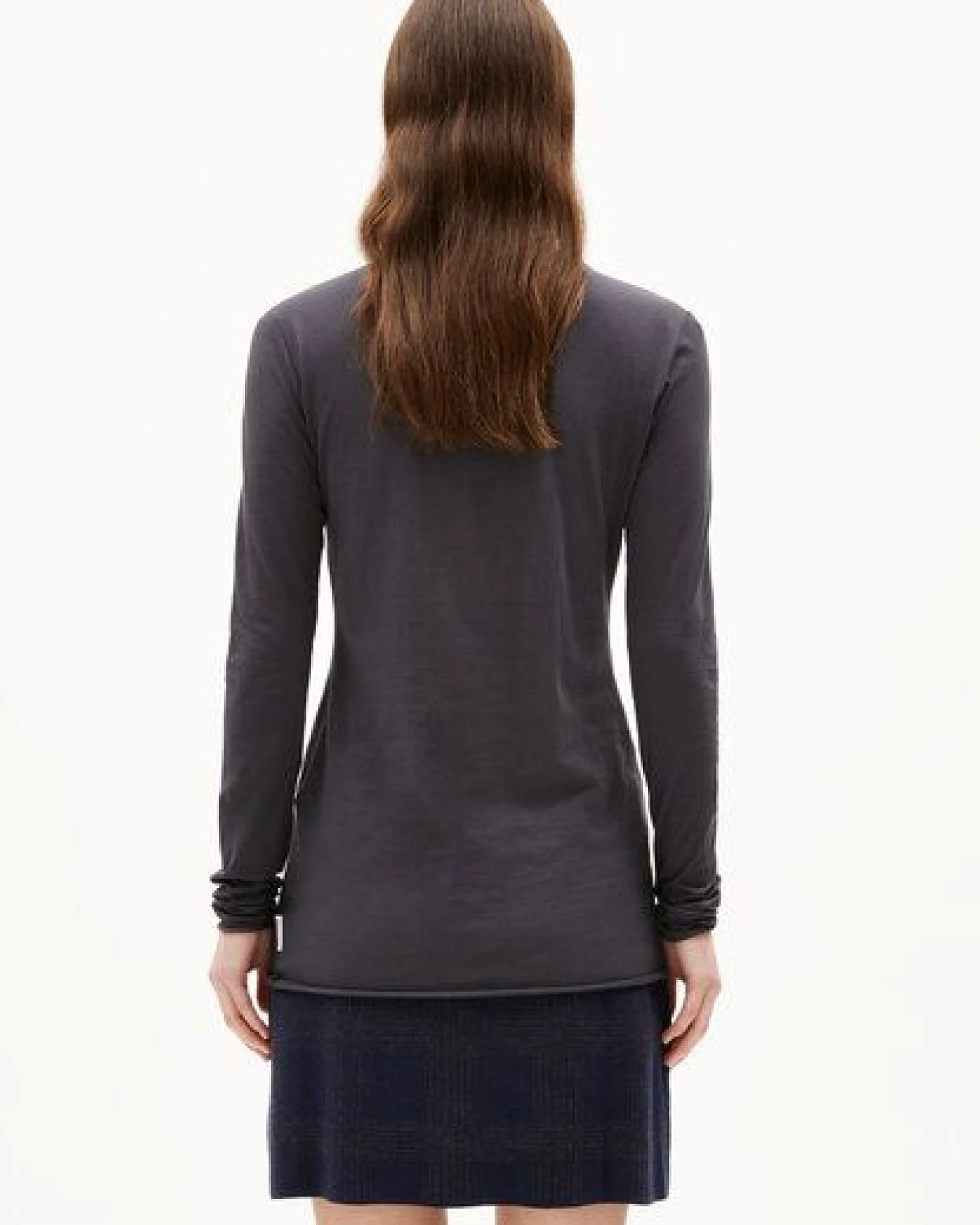 ARMEDANGELS GRAZILIANAA SOFT Damen Longsleeve aus Bio-Baumwolle – Ansicht 2