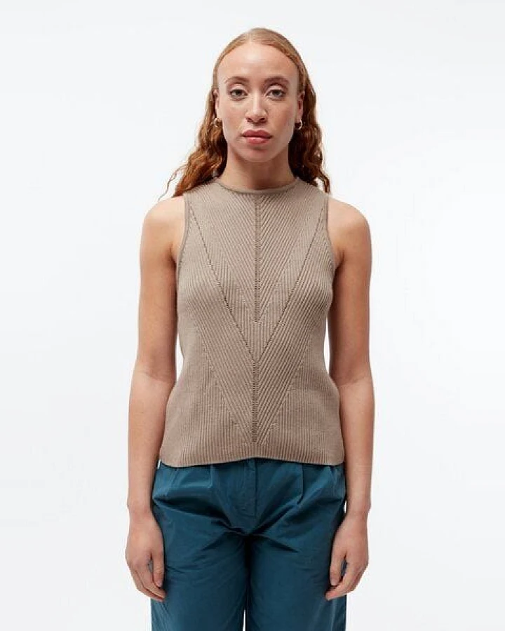 Givn Berlin Strick-Top GBCOURTNEY slim aus Bio-Baumwolle