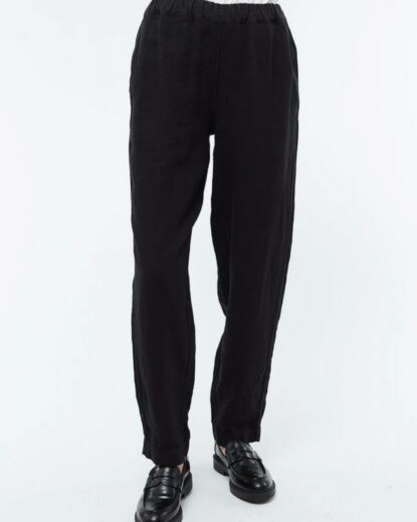 Givn Berlin Leinenhose GBHELENA mit elastischem Bund – Ansicht 2