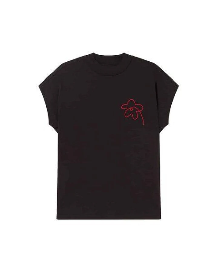 thinking mu Volta T-Shirt, Flower