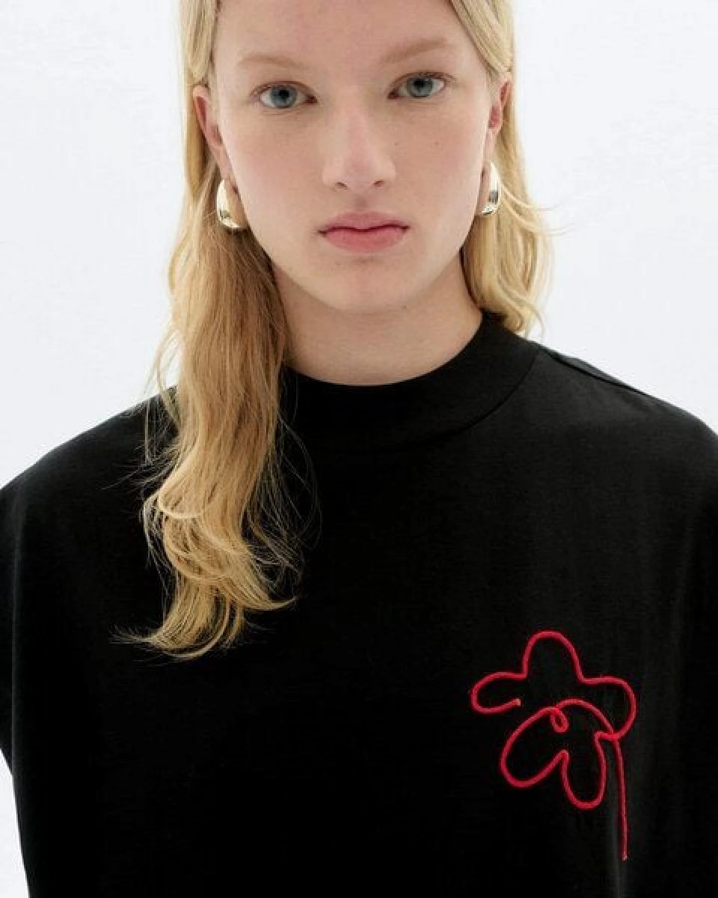thinking mu Volta T-Shirt, Flower – Ansicht 4