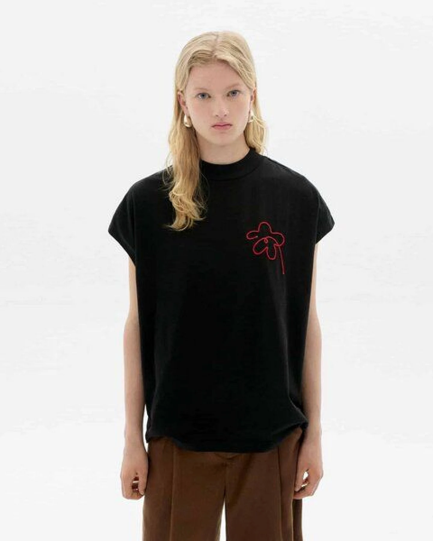thinking mu Volta T-Shirt, Flower – Ansicht 2