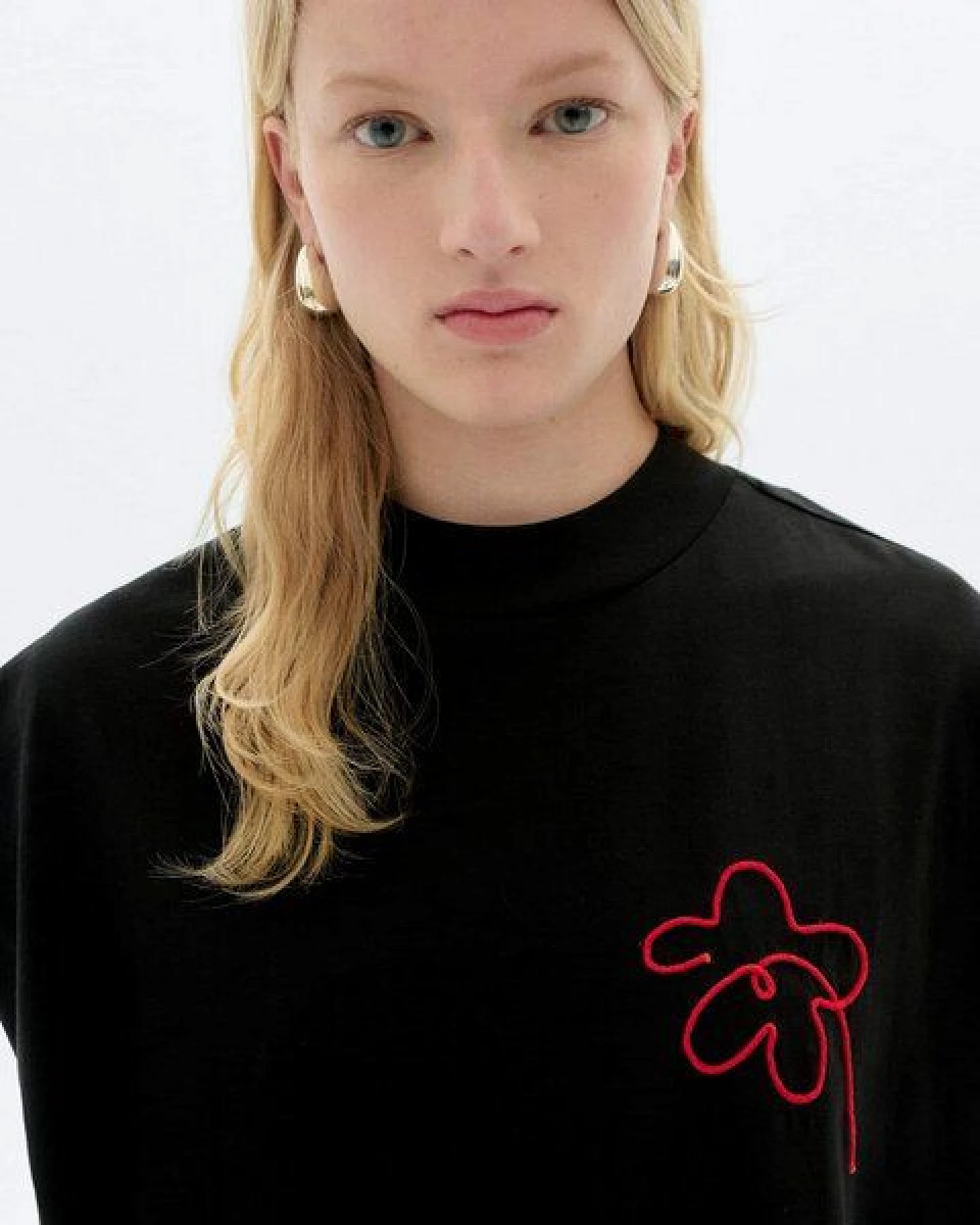 thinking mu Volta T-Shirt, Flower – Ansicht 4