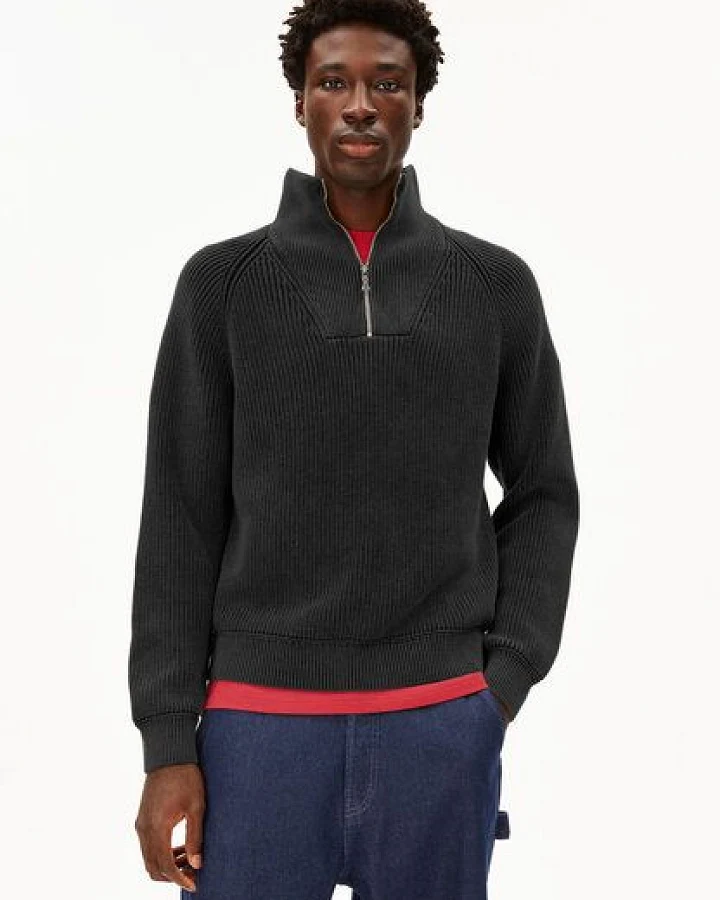 ARMEDANGELS KAALVES GMT DYE Herren Pullover aus Bio-Baumwolle