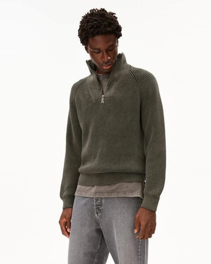 ARMEDANGELS KAALVES GMT DYE Herren Pullover aus Bio-Baumwolle