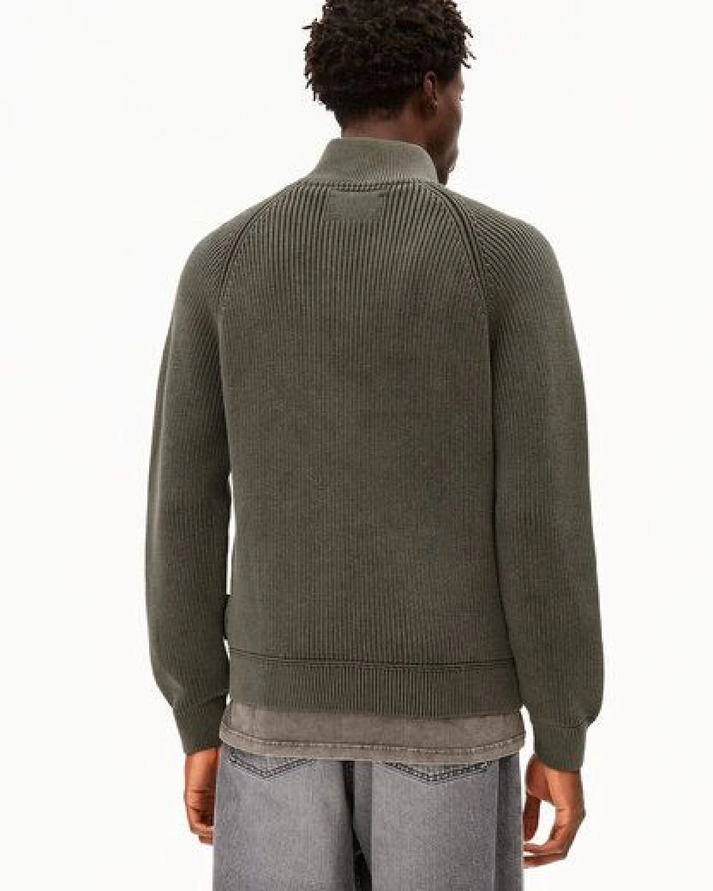 ARMEDANGELS KAALVES GMT DYE Herren Pullover aus Bio-Baumwolle – Ansicht 2