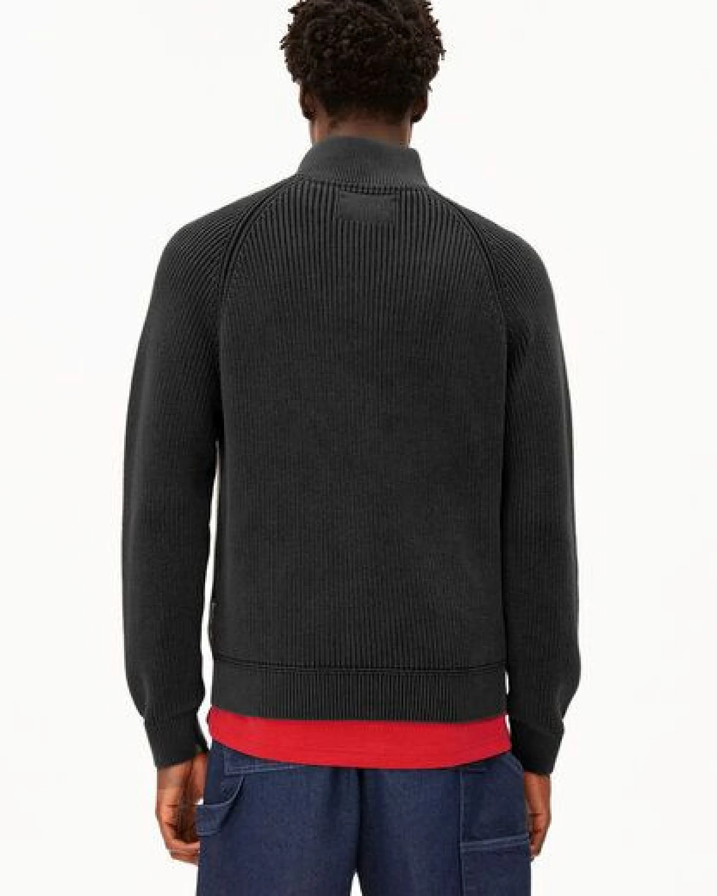 ARMEDANGELS KAALVES GMT DYE Herren Pullover aus Bio-Baumwolle – Ansicht 2