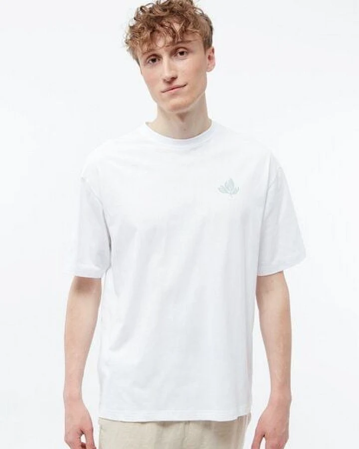 Givn Berlin Print-T-Shirt GBGARY (PLANTS) oversize aus Bio-Baumwolle