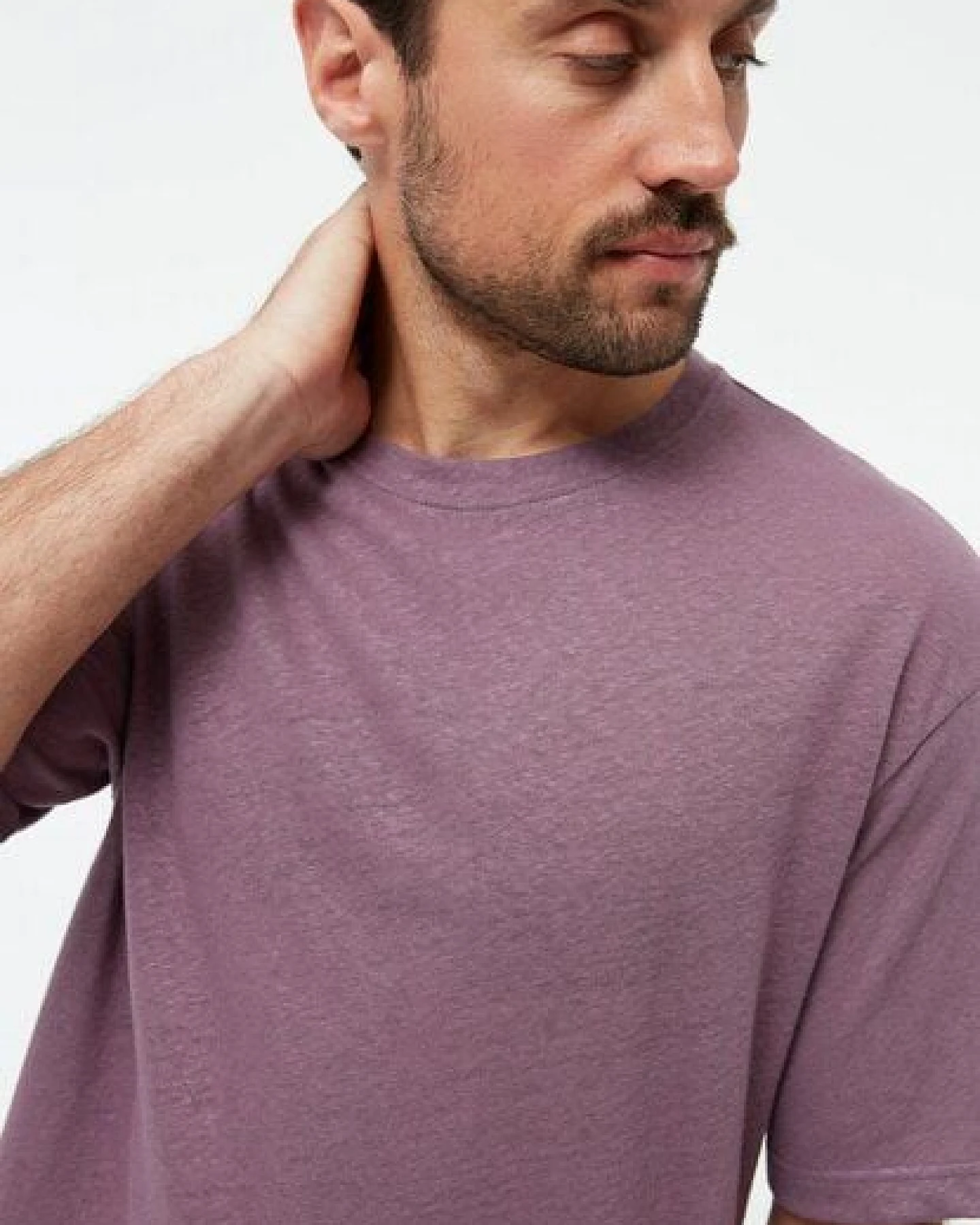 Givn Berlin T-Shirt GBLASSE aus Baumwoll-Leinen Mix – Ansicht 4