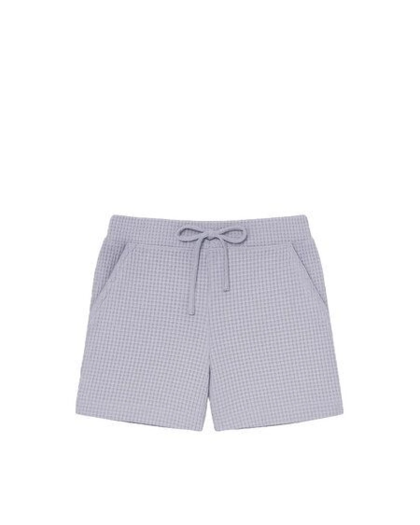 FUXBAU Frauen Waffelstrick Shorts – Ansicht 2