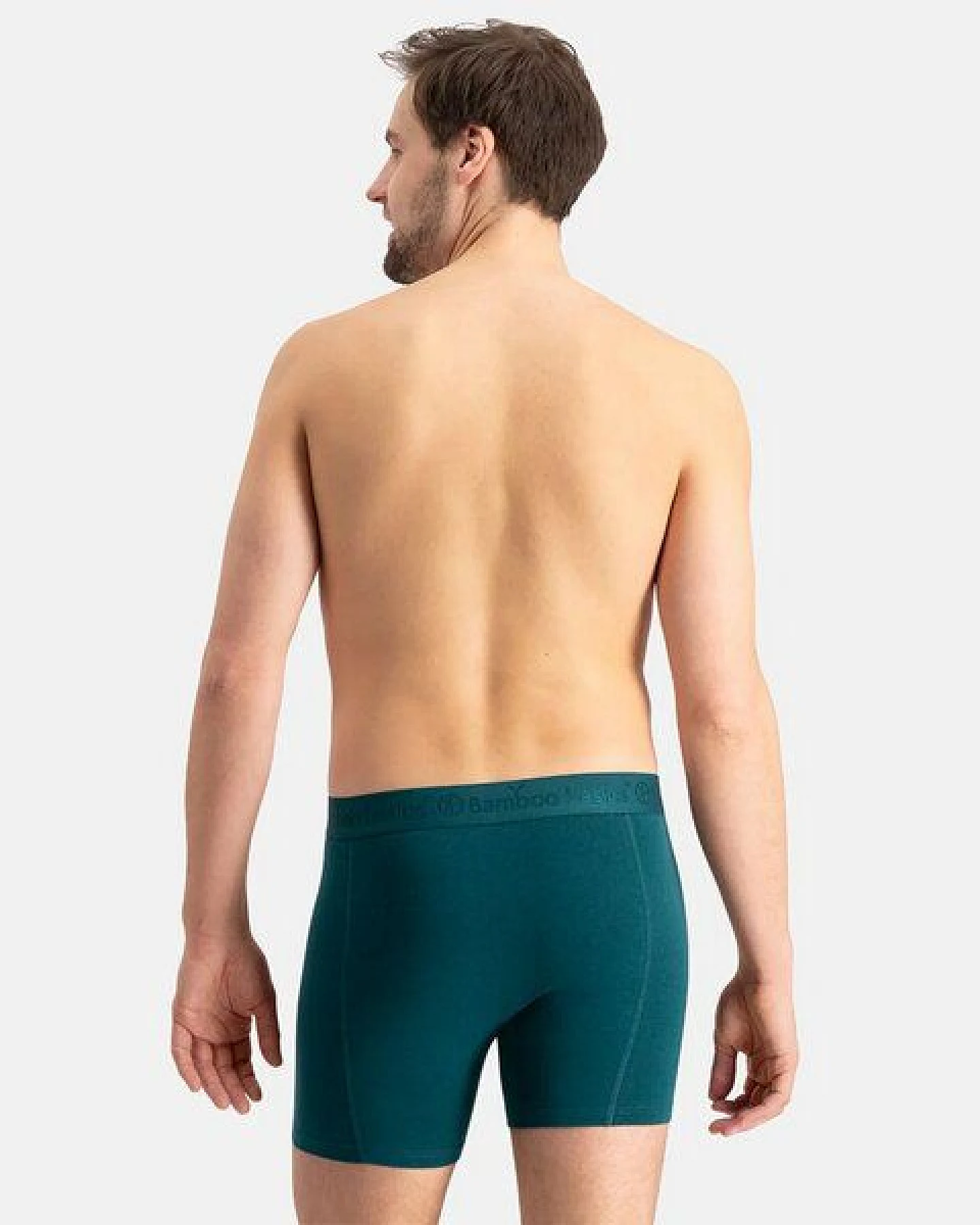 Bamboo Basics Enganliegende Herren Boxershorts RICO aus Bambusviskose / Biobaumwolle (3er Pack) – Ansicht 3