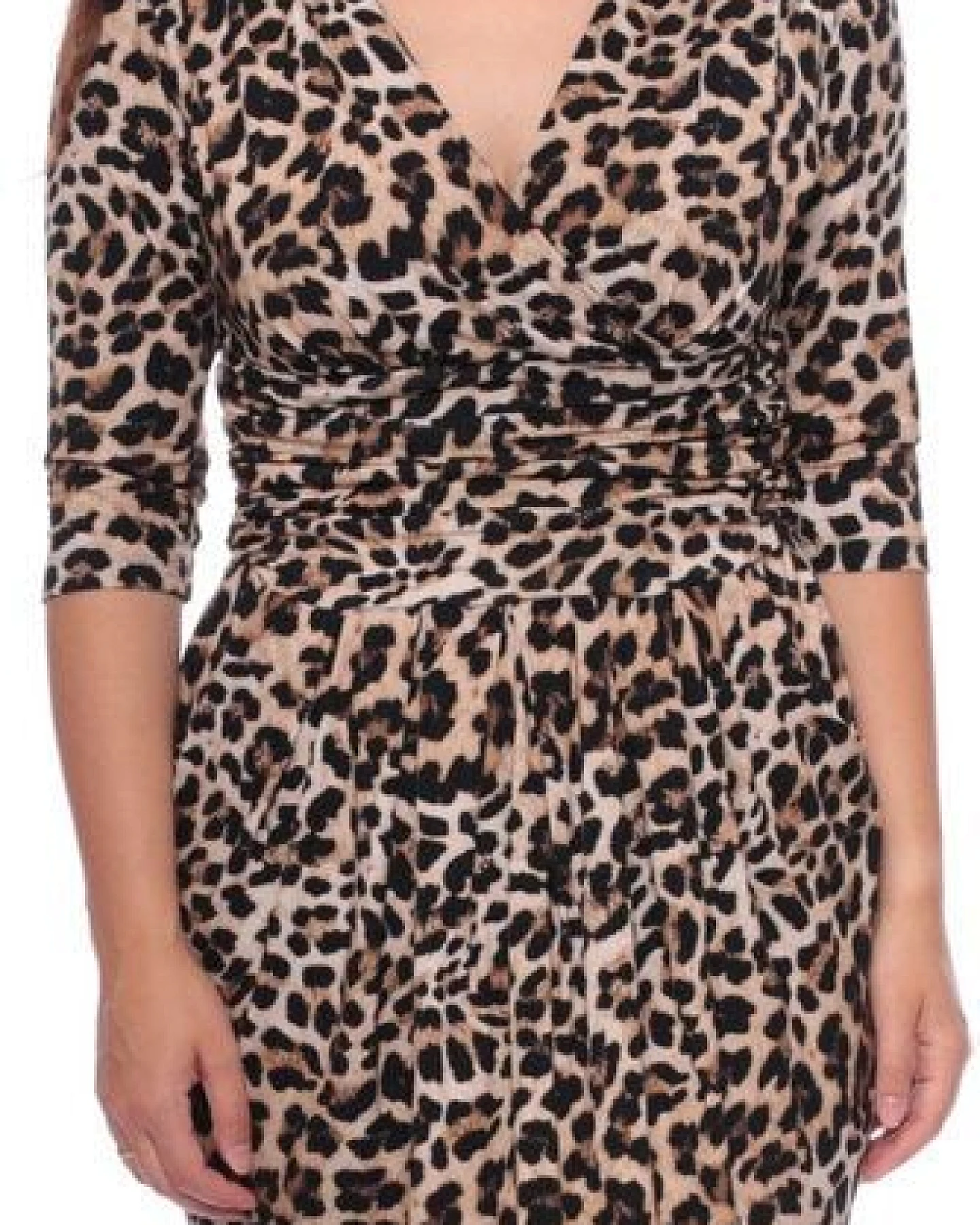 Ingoria TIFFANIE Figurfreundliches Etui-Kleid mit Tulpenrock aus TENCEL Modal (Print) – Ansicht 4