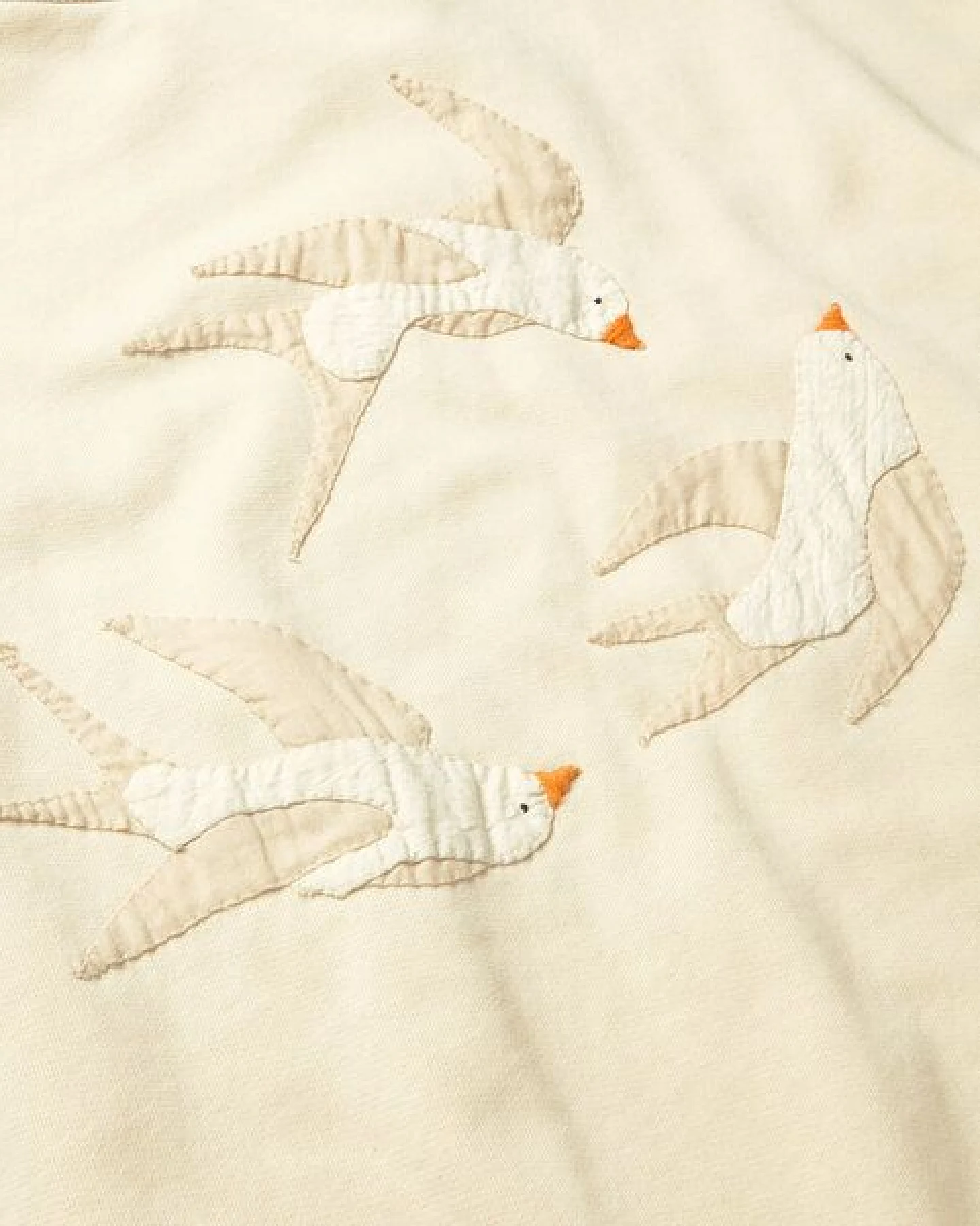 thinking mu Jodie Sweater mit Vogelapplikation – Ansicht 4