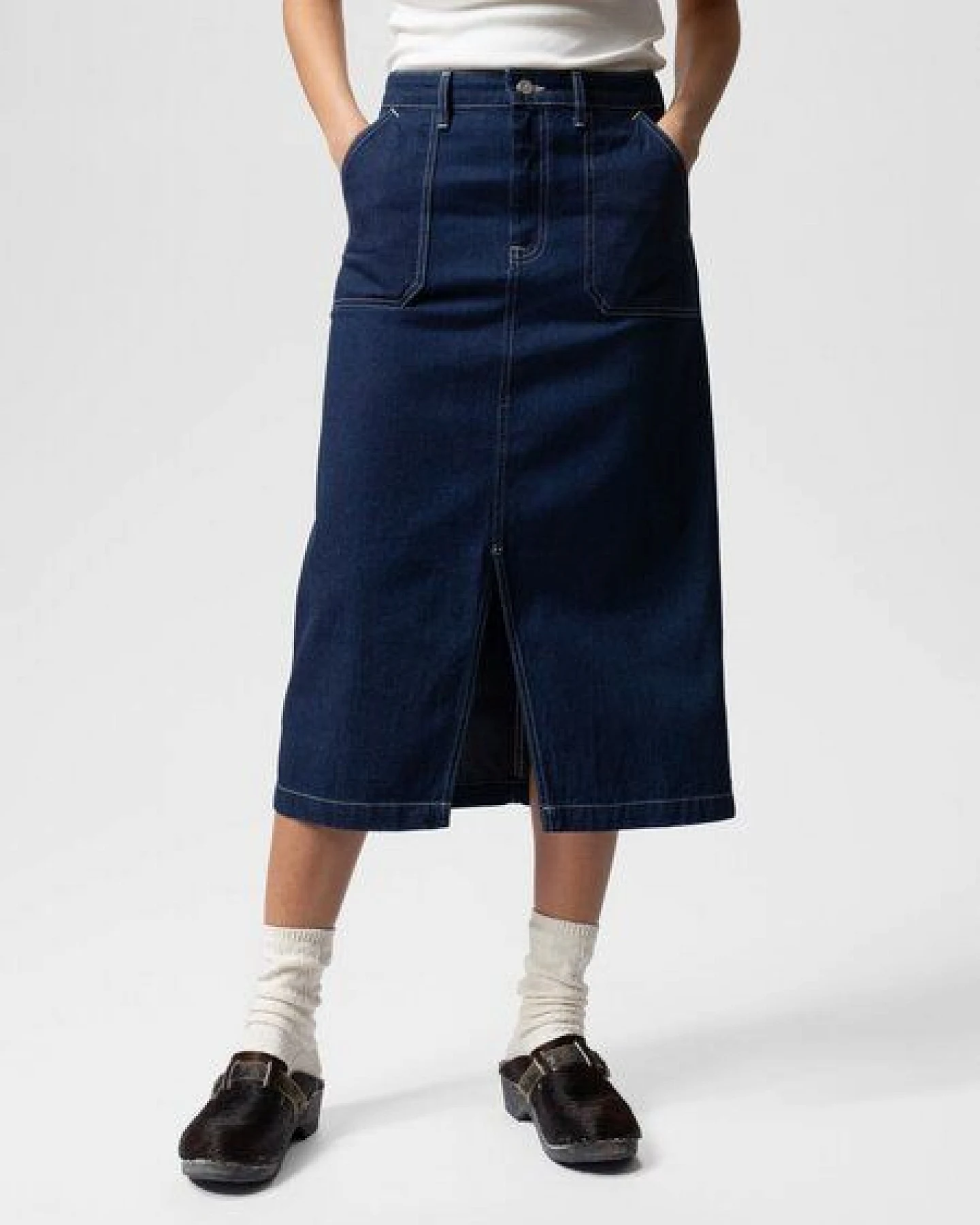 Nudie Jeans Boel Painter Denim Skirt – Ansicht 3