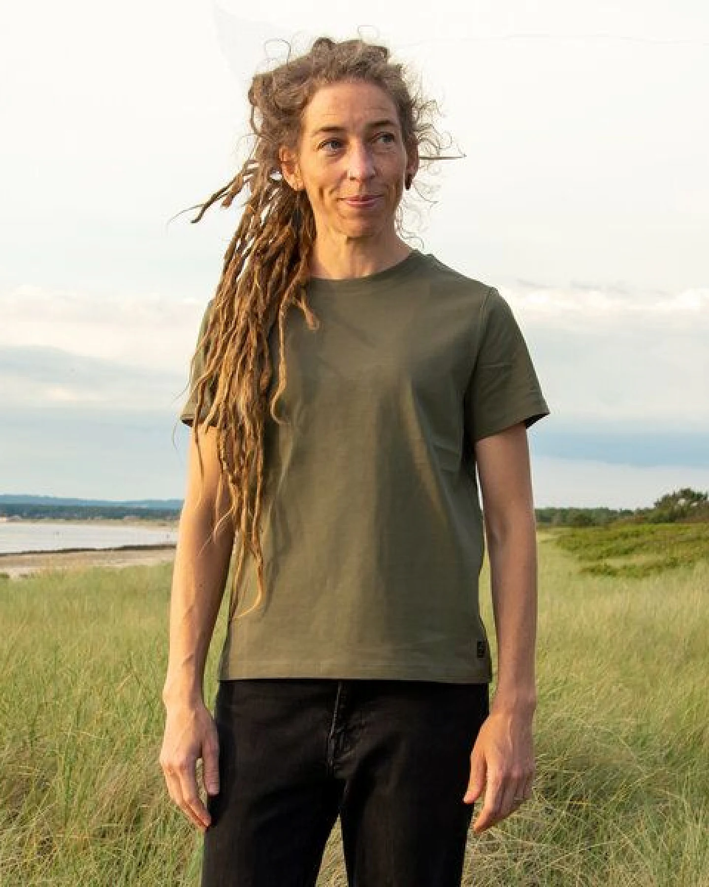 Cmig Assel T-Shirt Damen in khaki – Ansicht 3