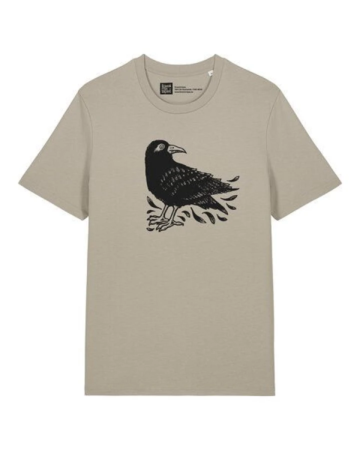 ilovemixapes Unisex T-Shirt „Black Raven“ Rabe