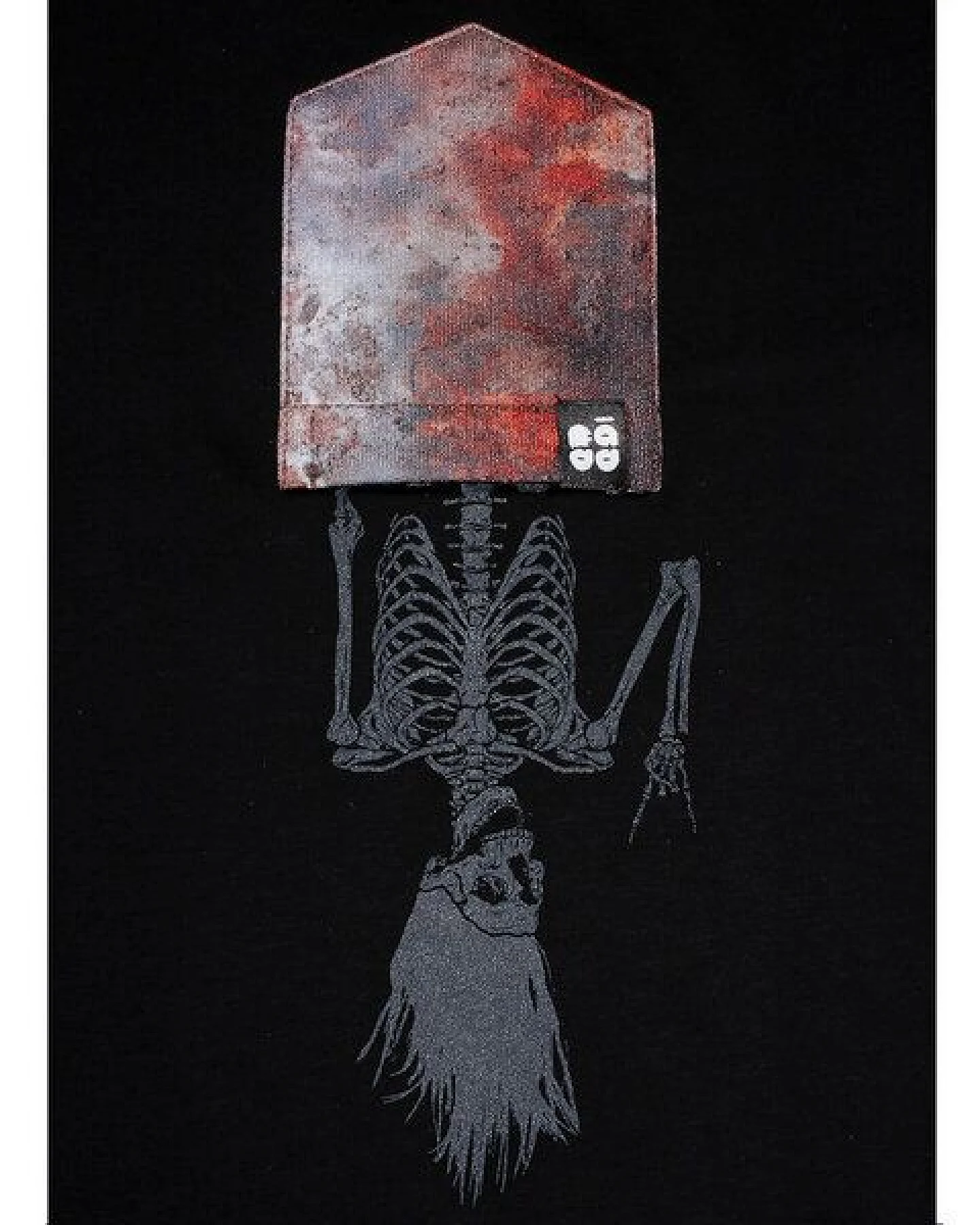 FÄDD Herren T-Shirt Rundhals aus Bio-Baumwolle "Mäddl BT" schwarz – Ansicht 2