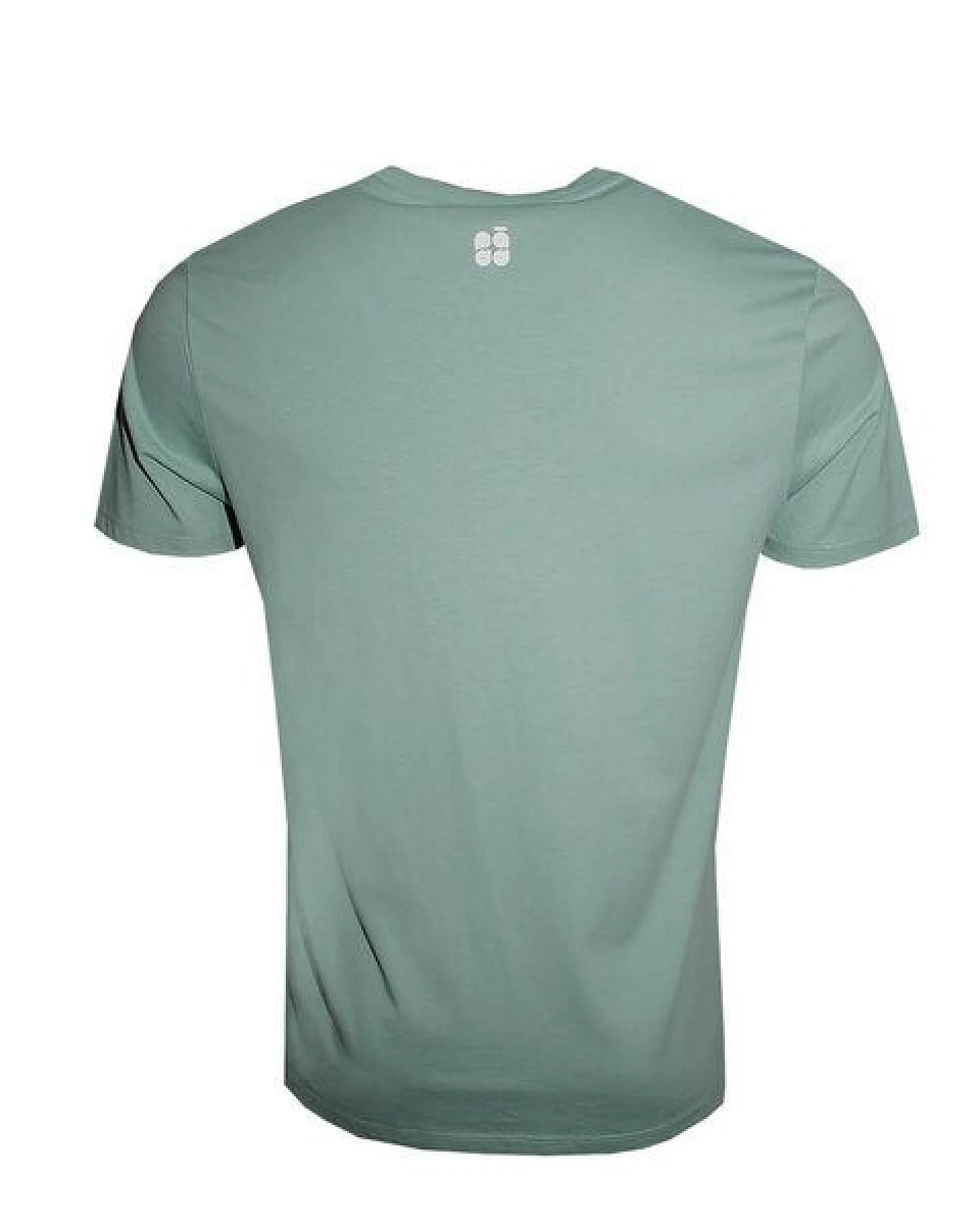 FÄDD Herren T-Shirt Rundhals aus Bio-Baumwolle "Spritz BT" türkis grün – Ansicht 3