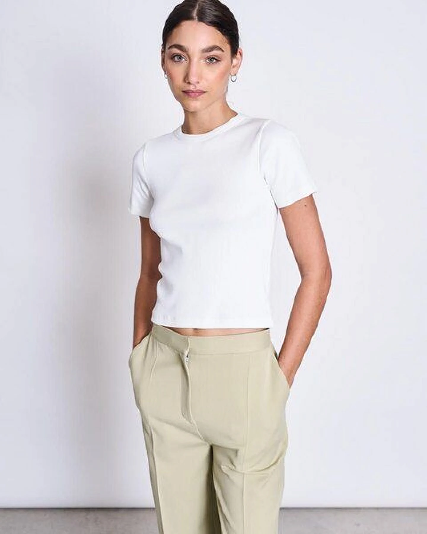 JAN N JUNE Hose Coralia - pistachio – Ansicht 3