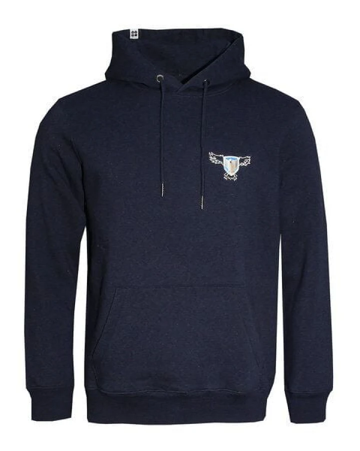 FÄDD Herren Sweatshirt Hoodie Bio-Baumwolle Meins PäP Print Pätsch Schwarz