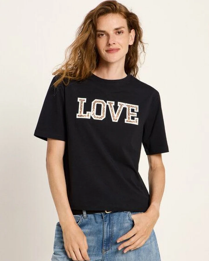 LANIUS Statementshirt LOVE (GOTS)