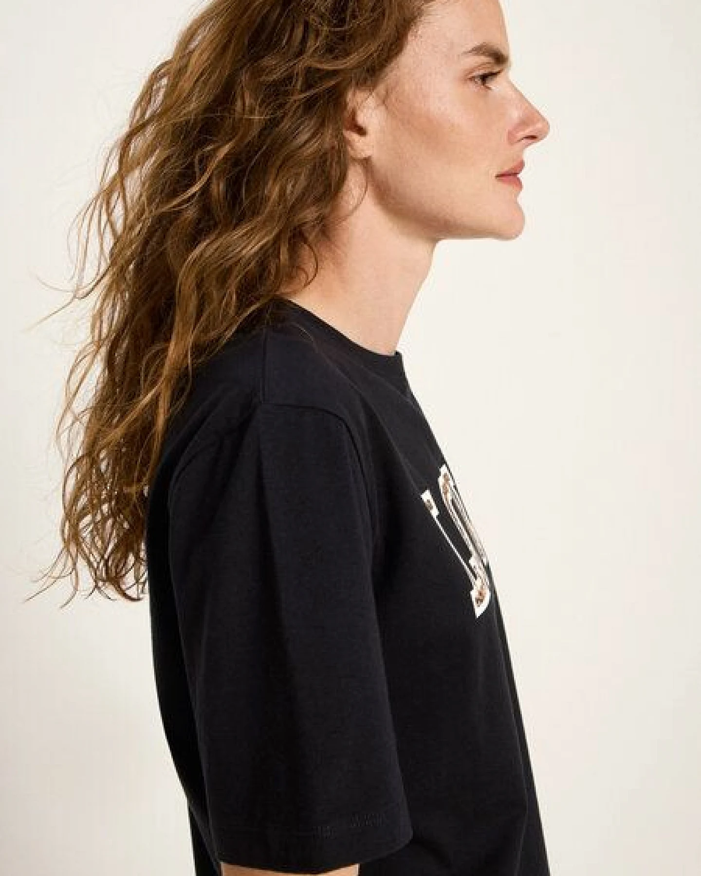 LANIUS Statementshirt LOVE (GOTS) – Ansicht 4