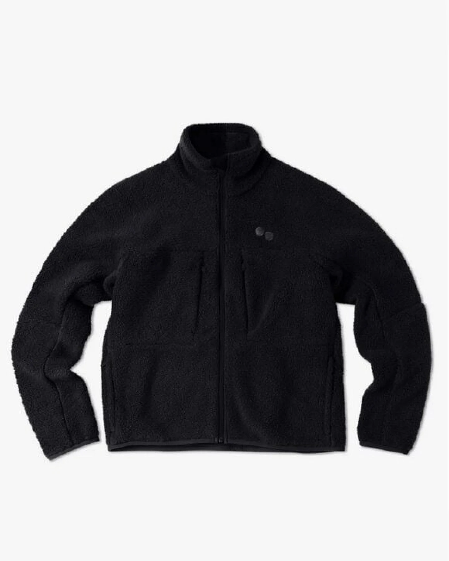 pinqponq Fleece Jacket - Eternal Olive - Peat black (Female) – Ansicht 4