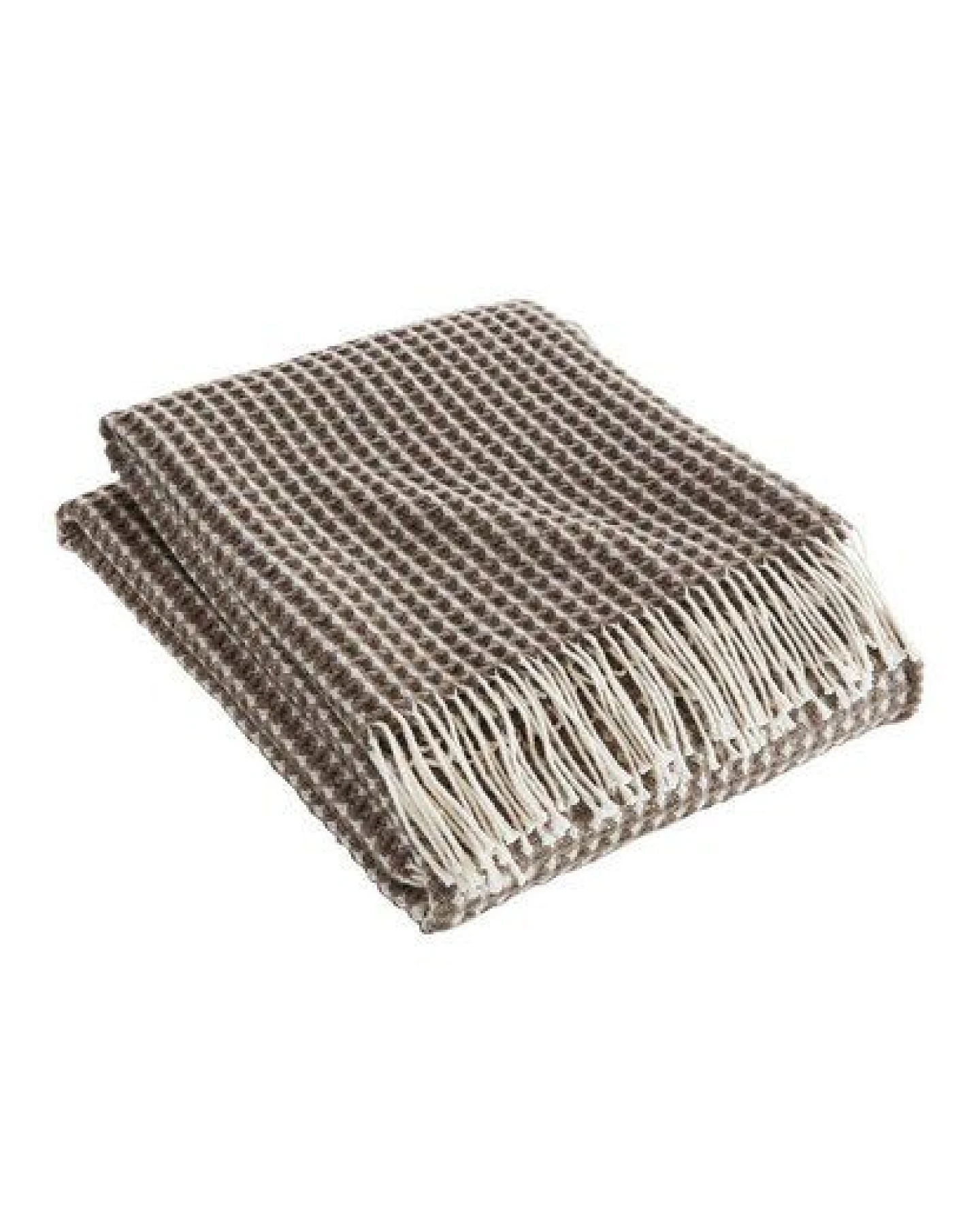 hessnatur Wollmix Waffle Plaid YARA aus Bio-Lambswool mit Bio-Baumwolle – Ansicht 2