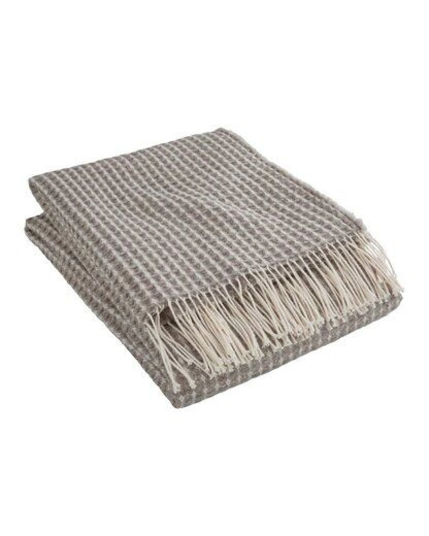 hessnatur Wollmix Waffle Plaid YARA aus Bio-Lambswool mit Bio-Baumwolle – Ansicht 2