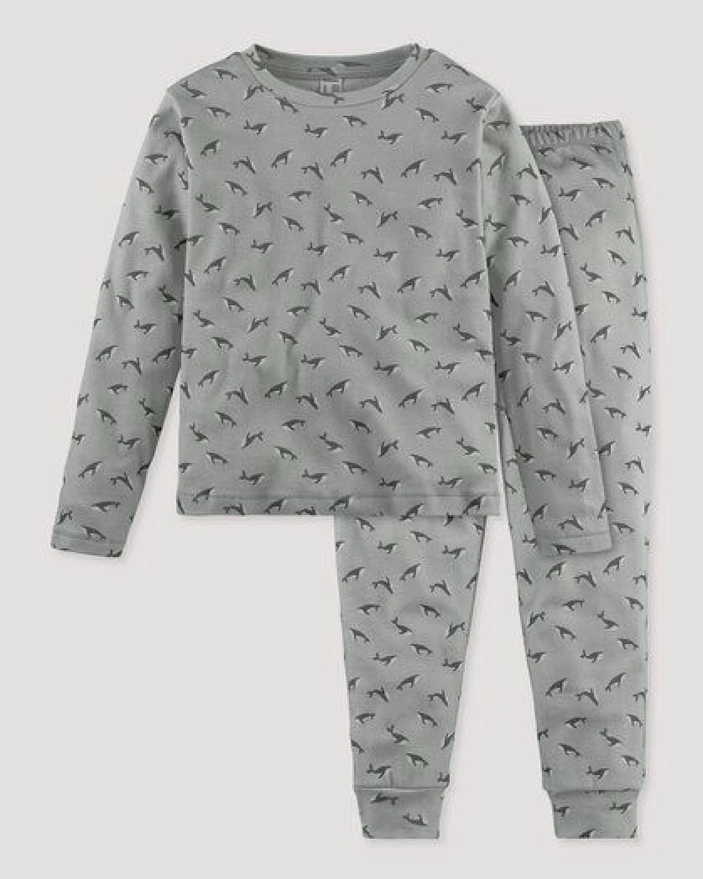 hessnatur Pyjama aus reiner Bio-Baumwolle – Ansicht 2