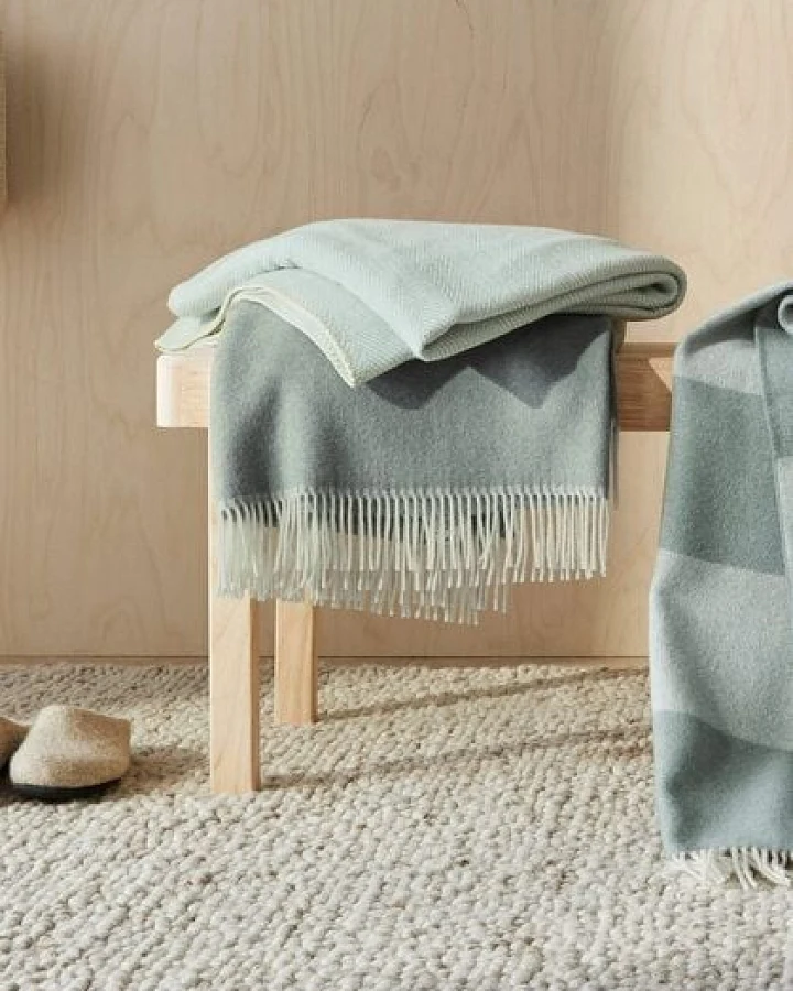 hessnatur Doubleface Plaid TOSID aus reiner Bio-Lambswool