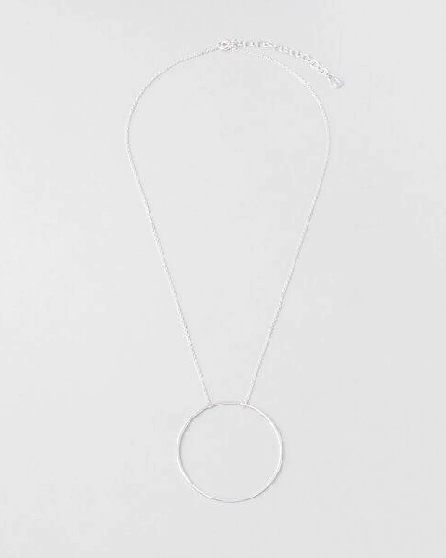 fejn jewelry Kette 'big circle' - mit großem Kreis – Ansicht 3